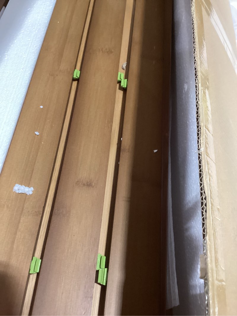 Condition photo showing Good Condition for wire shelf covers, bamboo wire rack covers for pantry, closet (4pcs, 24" w x 12" d) 24"w x 12"d 4
