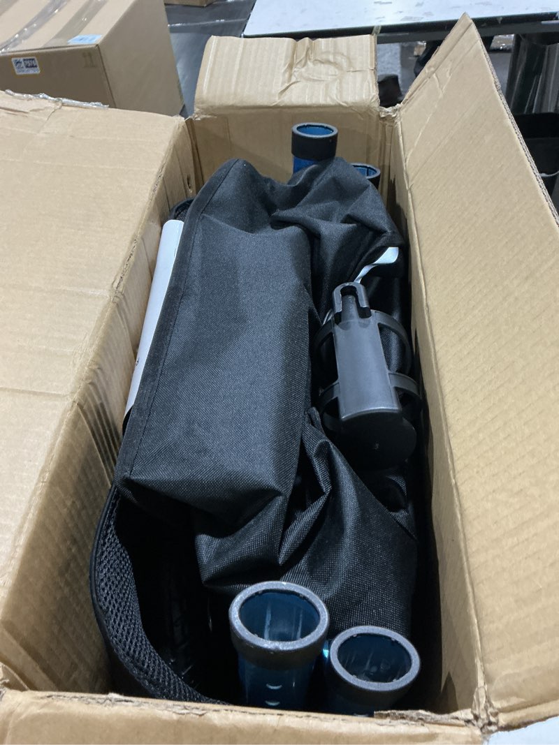 Condition photo showing Good Condition for Ambliss 10" Front Wheeled Walkers for Seniors,Rollator Walker with Seat and Extra Wide Backrest, Lightweight Collapsible Rolling Walker, Adjustable Height Rollator Walker with Cup & Cane Holder (Blue) Blue-(10 Inch Front Wheel With Backrest)