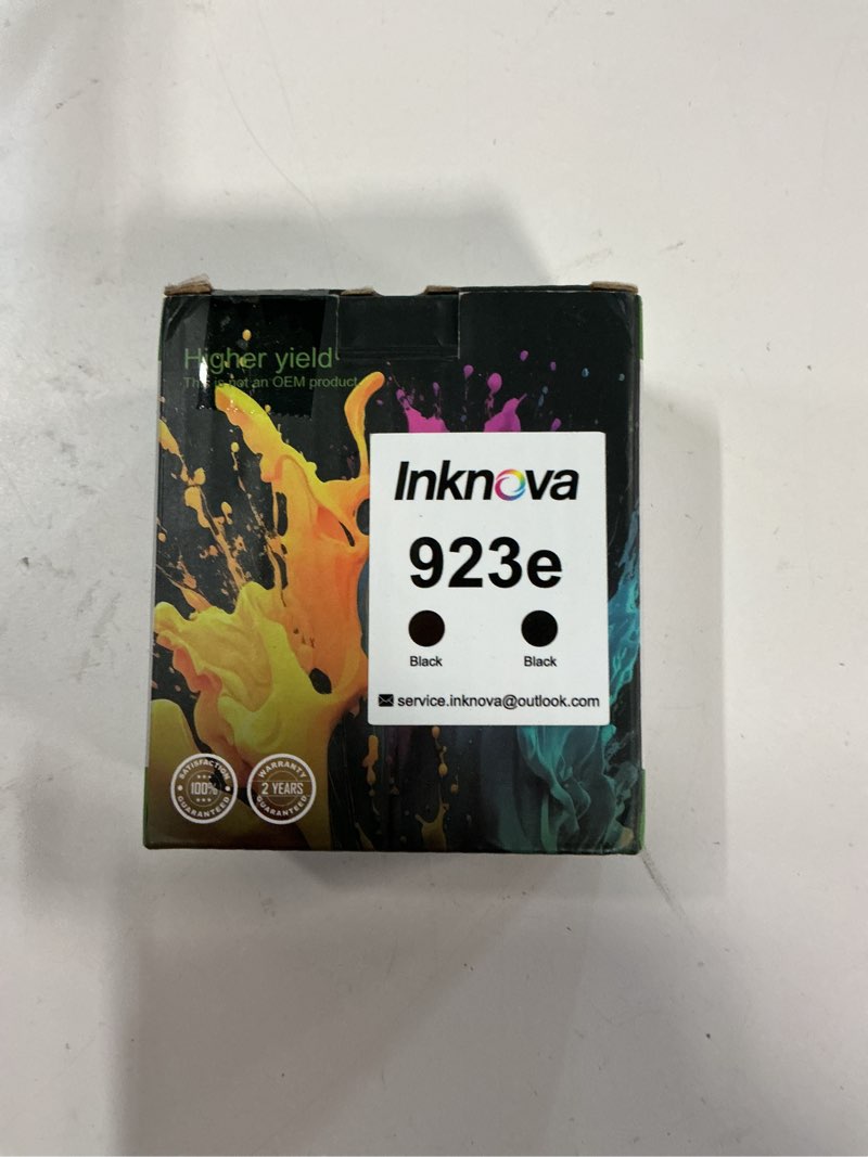 Condition photo showing As Is for 923XL Ink Cartridges Black 2 Pack for HP 923e 923 XL Printers 8130e 8139e Compatible for HP923XL HP9