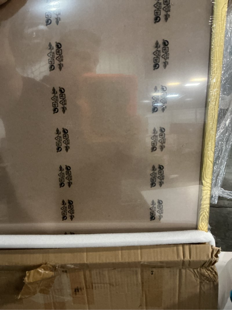 Condition photo showing New/Like New for ornate gold 24x36 frame - single frame, 24 x 36 poster frame for artwork, puzzles, photos and movie posters picture frames 24" x 36"