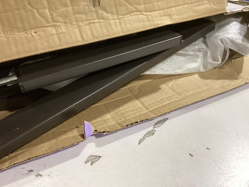 Condition photo showing Good Condition for Regalo 58-Inch Easy Step Extra Tall Arched Décor Walk Thru Baby Gate, Award Winning Brand, Includes 4-Inch Extension Kit, 4 Pack Pressure Mount Kit and 4 Pack Wall Mount Kit, Bronze Black - 29-58"w X 30"h