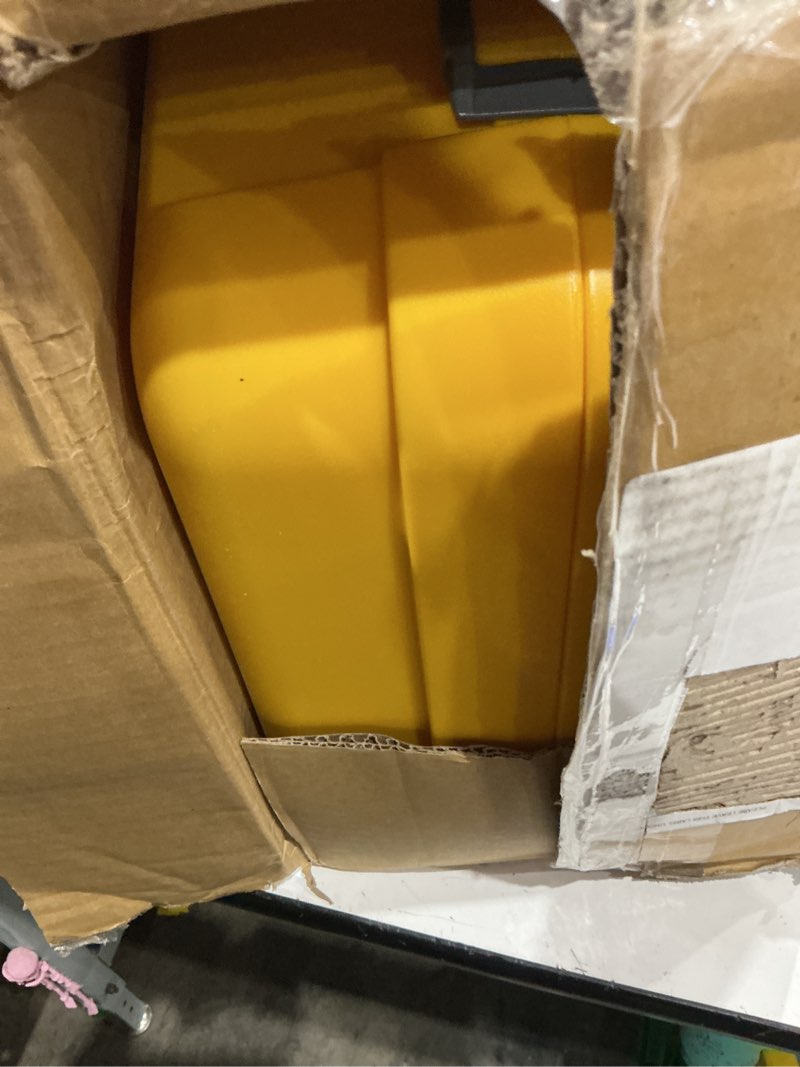 Condition photo showing As Is for spectra precision ll100n-2 laser level kit with hr320 receiver and clamp, 15' grade rod (inches), tripod, and system case , yellow