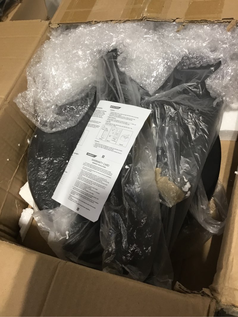 Condition photo showing As Is for Dispenser Drip Tray Wall Mount Soap Dispenser Bracket, Laundry Detergent Drip Catcher Prevent Dripping and Spraying, Easy to Clean(Black)