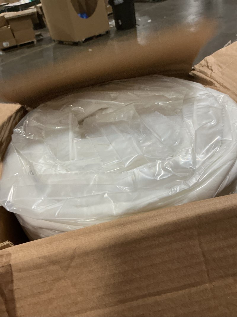 Condition photo showing Good Condition for FDW | 10 Inch Full Mattress | Medium Firm | Gel Memory Foam Mattress | White | Bed in a Box, CertiPUR-US Certified | Pressure Relief, Cooling Ventilated Foam | Washable Removable Cover White Full 10 IN