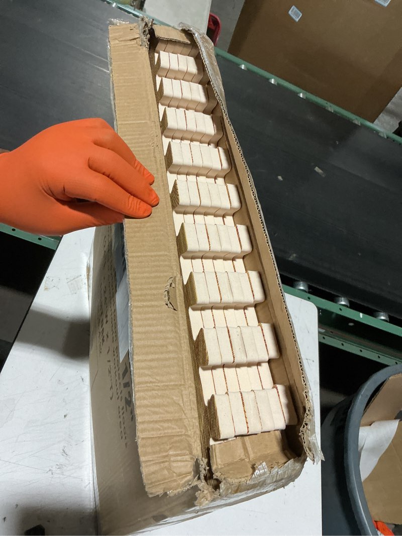 Condition photo showing Good Condition for prosourcefit wood grain puzzle mat 1/2-in, 6 eva foam interlocking floor tiles (24sq ft) for secure indoor room workout flooring and playmat, slate grey