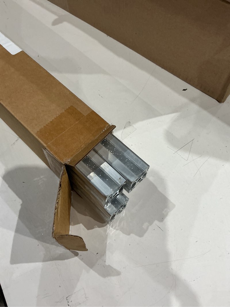 Condition photo showing New/Like New for qnk 4pcs 600mm t slot 3030 aluminum extrusion european standard anodized linear rail for 3d printer parts and cnc diy silver (23.6") 4pcs 600mm(23.6'') silver 4