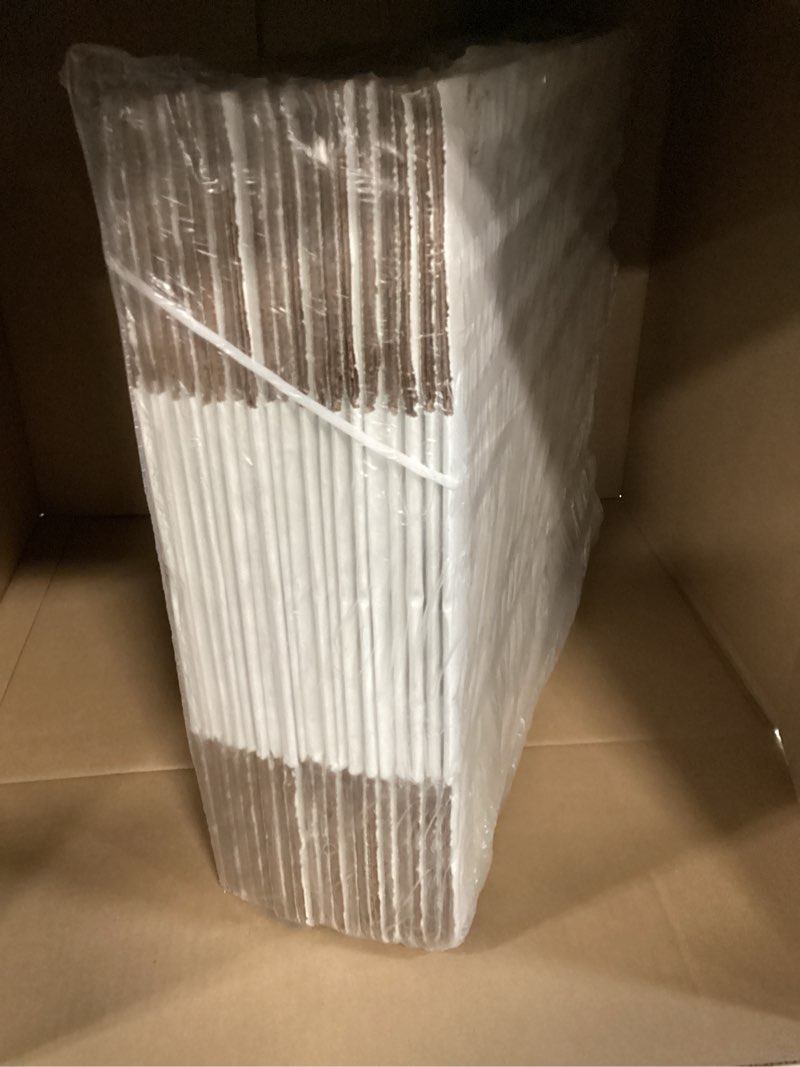 Condition photo showing New/Like New for BOX USA Shipping Boxes Small 12"L x 10"W x 8"H 25-Pack - Corrugated Cardboard Box for Moving, Mailing, Packing, Packaging and Storage