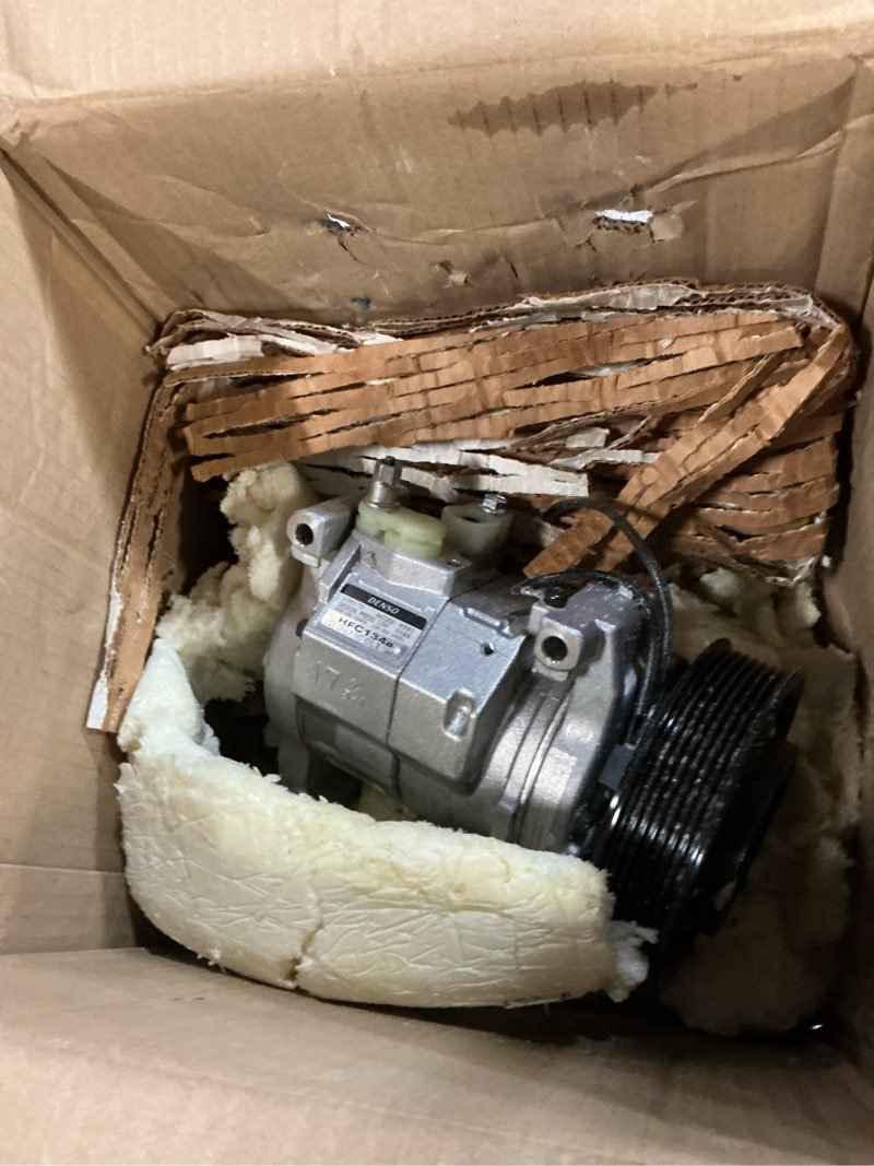 Condition photo showing As Is for a-premium air conditioner ac compressor with clutch compatible with toyota tundra 2005-2006, 4.0l