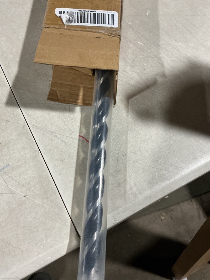 Condition photo showing Good Condition for 3/4" x 32" Auger Drill Bit with SDS Plus Shank for Wood,Tri Flute Ship Auger Long Drill Bit for Soft and Hard Wood,Tree Stump,Plastic,Drywall and Composite Materials 3/4"x32"