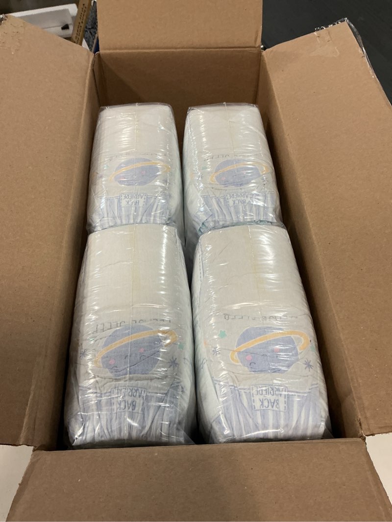 Condition photo showing New/Like New for pampers zzz overnight diapers, size 5 (27+ lbs), 88 count, nighttime protection disposable baby diaper, night time leak and skin protection size 5 88