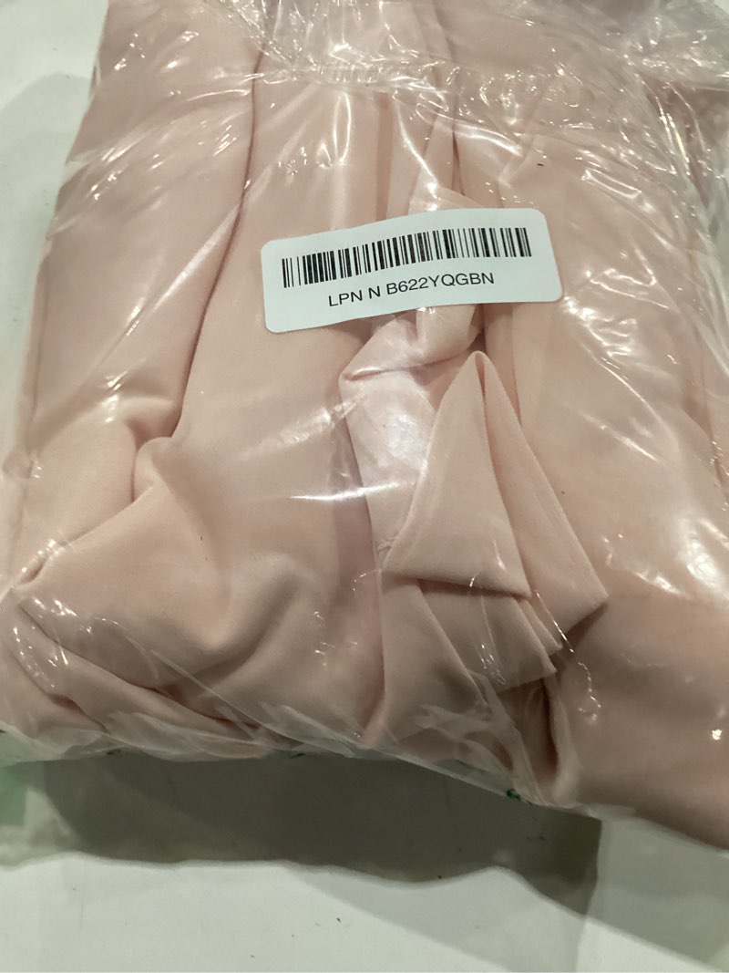 Condition photo showing Good Condition for Peach Curtain Backdrop 5ft x 10ft Chiffon Sheer Backdrop Curtain Wedding Drape