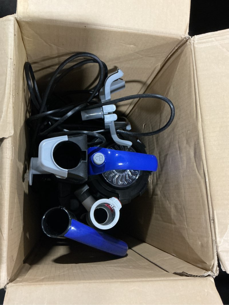 Condition photo showing As Is for Eureka Lightweight Powerful Upright Vacuum Cleaner for Carpet and Hard Floor, PowerSpeed, New Model,Blue,black/New Model