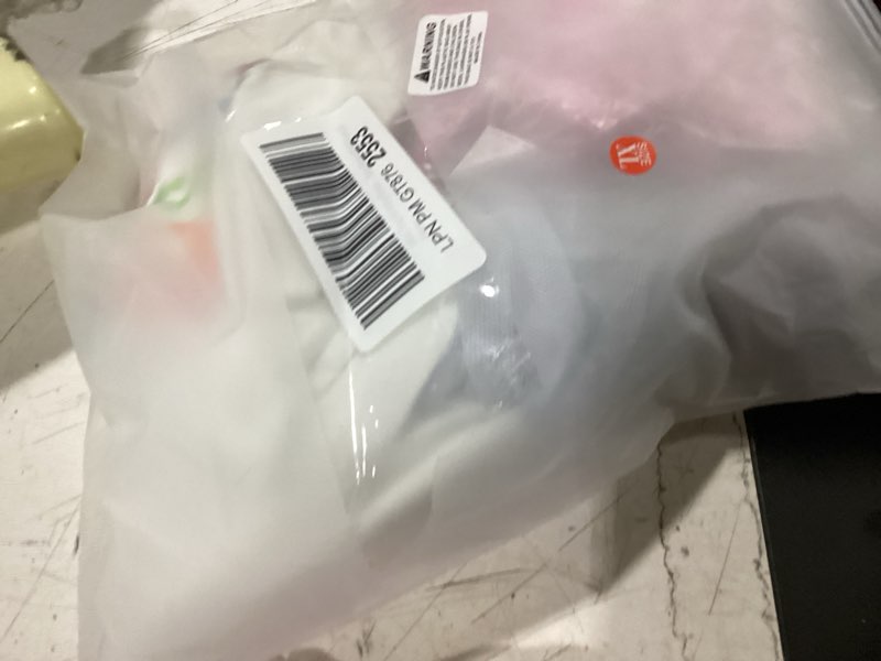 Condition photo showing Good Condition for aniac dog birthday dress and hat set puppy lace tutu pink pet crown hat with 0-9 figures birthday outfit for cats small dog (white+pink,x-large) white+pink x-large