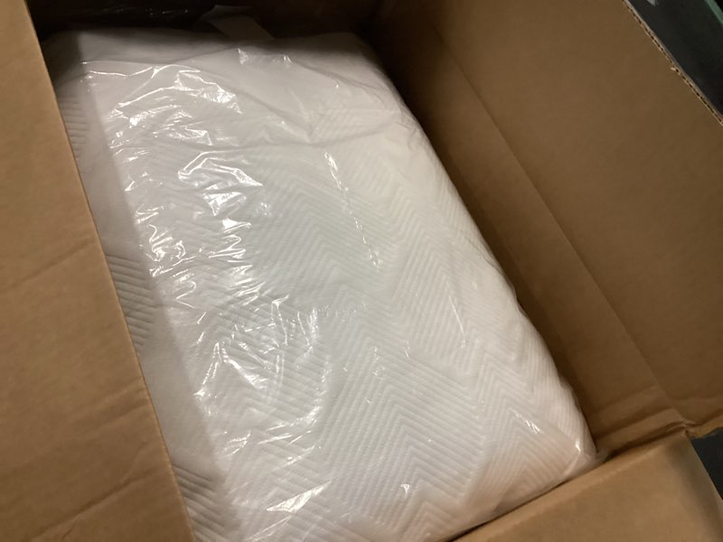 Condition photo showing Good Condition for sleep innovations 2-in-1 memory foam pillow and alternative down fiber fill, standard size, side, stomach, and back sleepers, soft-to-medium support