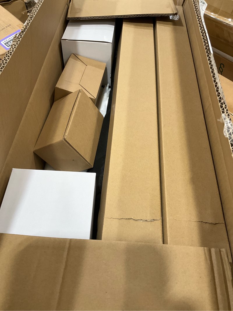 Condition photo showing New/Like New for slow dolphin 10 x 8.5 ft photography photo video studio background stand support kit with muslin backdrop (white black), 5500k 85w led blub, umbrella lighting kit for studio, portrait, video shooting