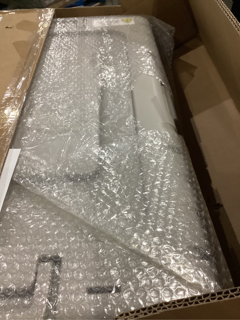 Condition photo showing New/Like New for Foldable Dog Crate for Medium Dogs - 28" L Collapsible Dog Kennel No Tools Required with 4 Sides Steel Cage for Dogs Indoor, Portable Carrier with 2 Smooth Wheels for Travel 28.66 x 19.17 x 22.17 in Beige