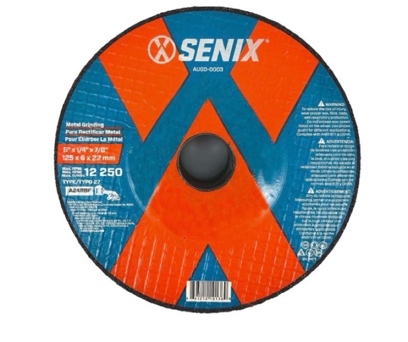 5in grinding disc (case of 100 pcs)