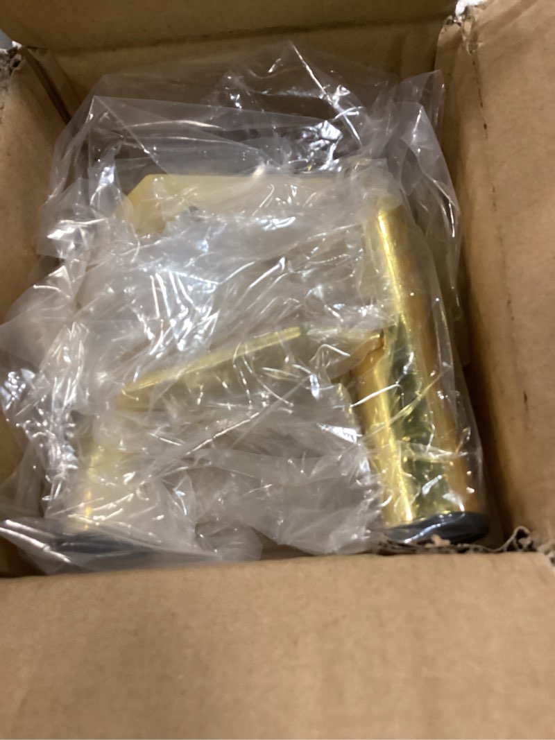 Condition photo showing New/Like New for 2 inch furniture legs gold coffee table feet, mid-century metal furniture leg for sofa cabinet ottoman, set of 4 side mounted style home diy replacement feet