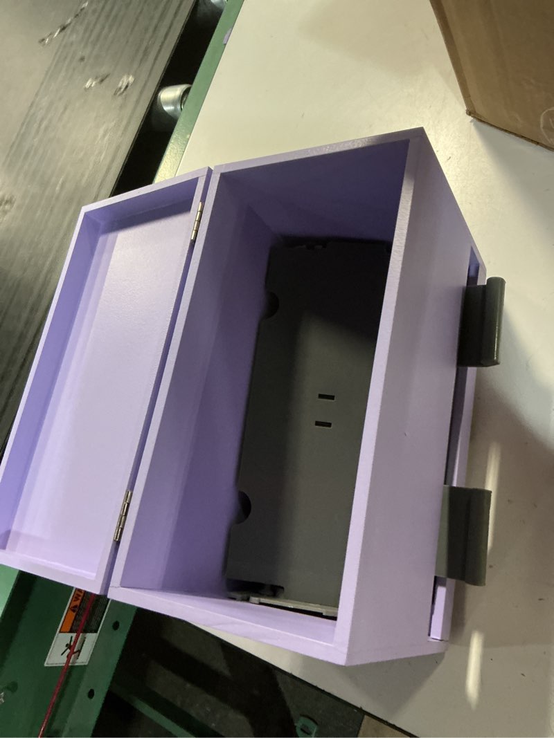 Condition photo showing New/Like New for yalikop 1 pc wooden pencil dispenser for classroom pastel wood pencils holder for up to 200 pencils reusable straw dispenser for home office teachers supplies storage (classic,purple) classic purple 1