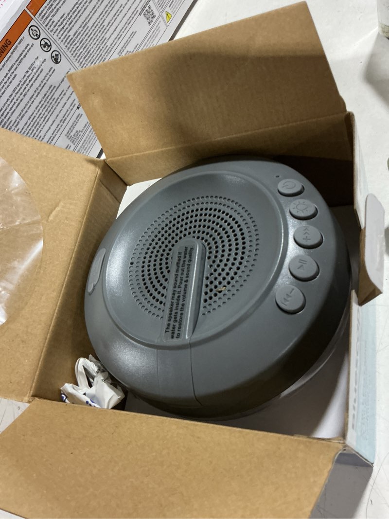 Condition photo showing As Is for bluescape floating bluetooth speaker with ipx7 waterproof, led lights