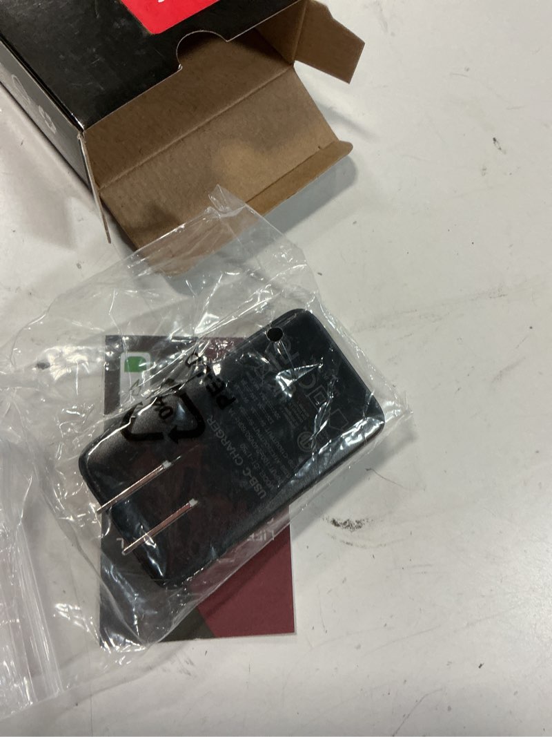 Condition photo showing Good Condition for 65w gan usb c charger, 3-port flat usb c wall charger with usb a, fast charging, slim, foldable plug for macbook air, ipad pro, iphone 17/16/15 series, galaxy(black-65w) 65w black