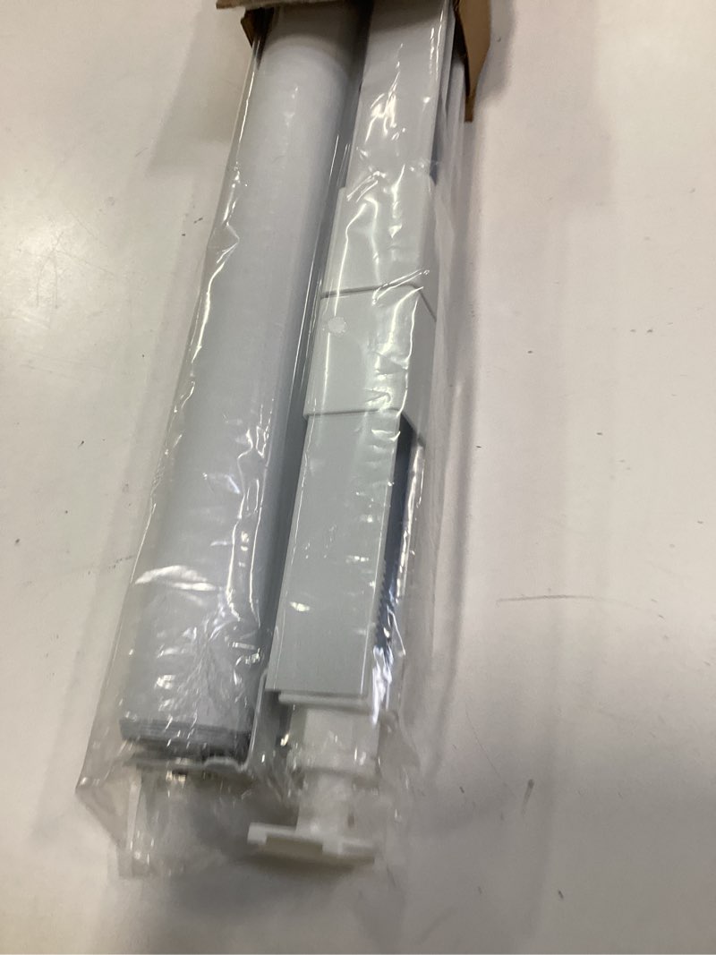 Condition photo showing Good Condition for LazBlinds No Drill Blinds for Indoor Windows, Blackout Roller Shades, Cordless Window Blackout Blinds, Thermal Insulated Fabric UV Protection, for in Home and Office, 21" W x 72" H, White Blackout-white 21" W x 72" H