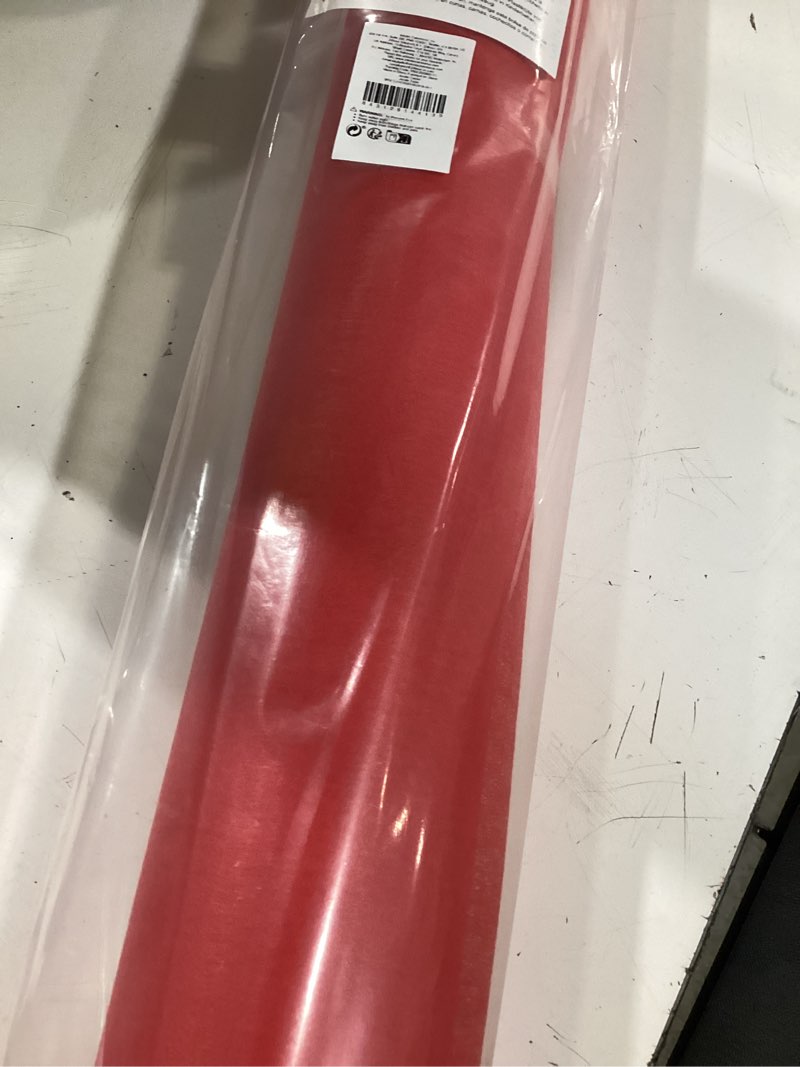 Condition photo showing New/Like New for juvale 3 ft x 100 ft red carpet runner for party decorations, wedding aisle, special events (40gsm thickness)