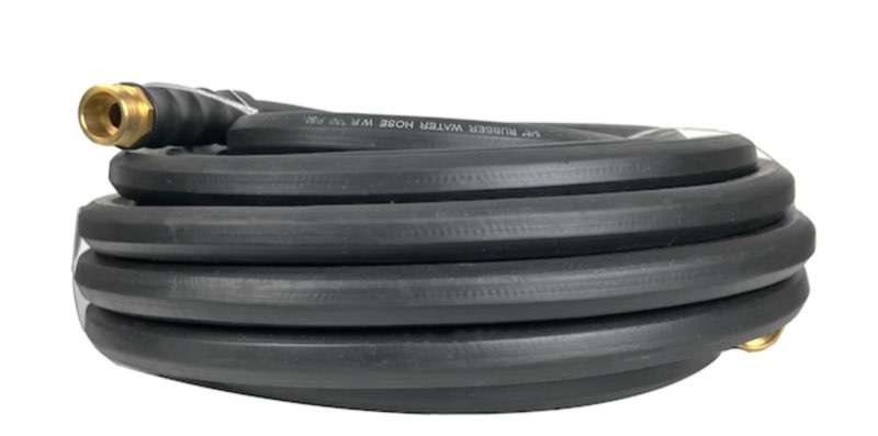Black garden hose 
