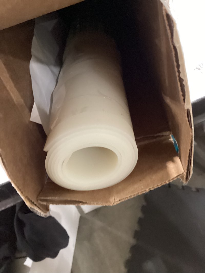 Condition photo showing Good Condition for warome silicone mat,36"x 23.6" table protector craft mat for painting, clay, projects, arts and crafts, soldering and resin, no creases counter mat-white translucent 36"l x 23.6"w 36"translucent-white