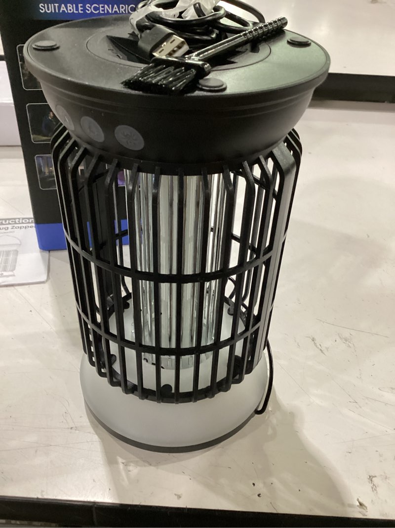 Condition photo showing Good Condition for 4-in-1 solar bug zapper outdoor, rechargeable 6000mah mosquito zapper, cordless electric fly zapper, waterproof insect zapper for patio, backyard, garage, kitchen, bedroom
