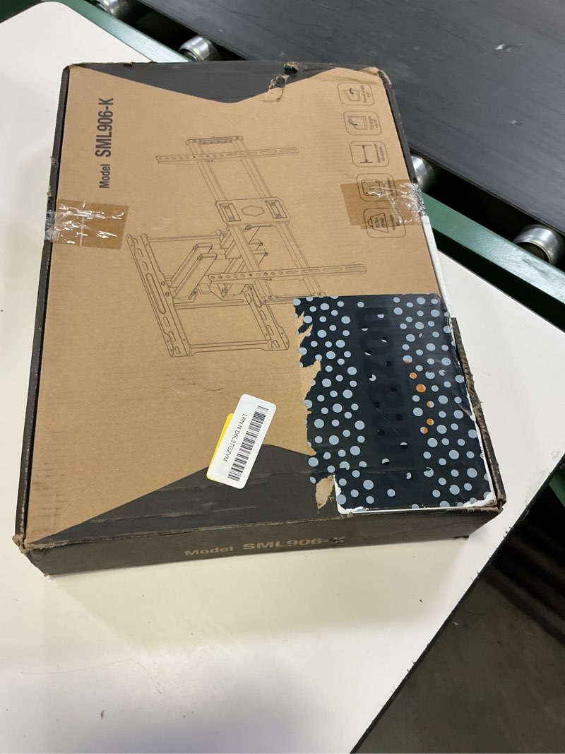 Condition photo showing New/Like New for 75 85 90 inch full motion tv wall mount for 40-90'' tv mount, heavy duty adjustable articulating bracket tilt swivel extension level, vesa 600x400mm, 16" studs, 132 lbs for 65 70 75+ tvs full motion 40-90 inch & 16'' studs