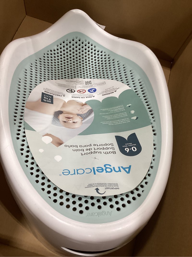 Condition photo showing Good Condition for Angelcare Baby Bath Support (Aqua) | Ideal for Babies Less Than 6 Months Old Bath Support Blue