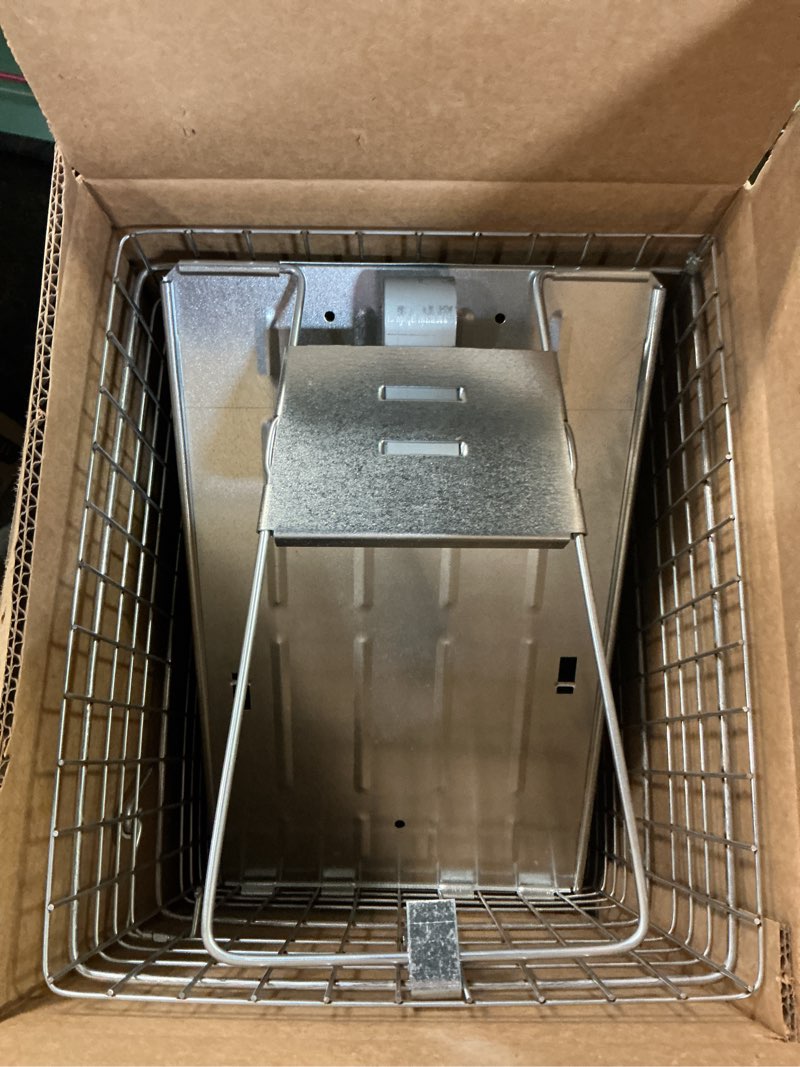 Condition photo showing New/Like New for havahart 1079sr large 1-door humane catch and release live animal trap cage - live raccoon trap, for bobcats, beavers, dogs, & more