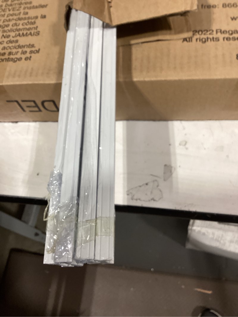 Condition photo showing Good Condition for aluminum flexible ceiling curtain track – 3ft-13.1ft / 4m bendable wall/ceiling mount rail, smooth glide system for bay windows, rvs, room dividers, showers – easy install & custom fit ['white'] ['3ft-13.1ft']