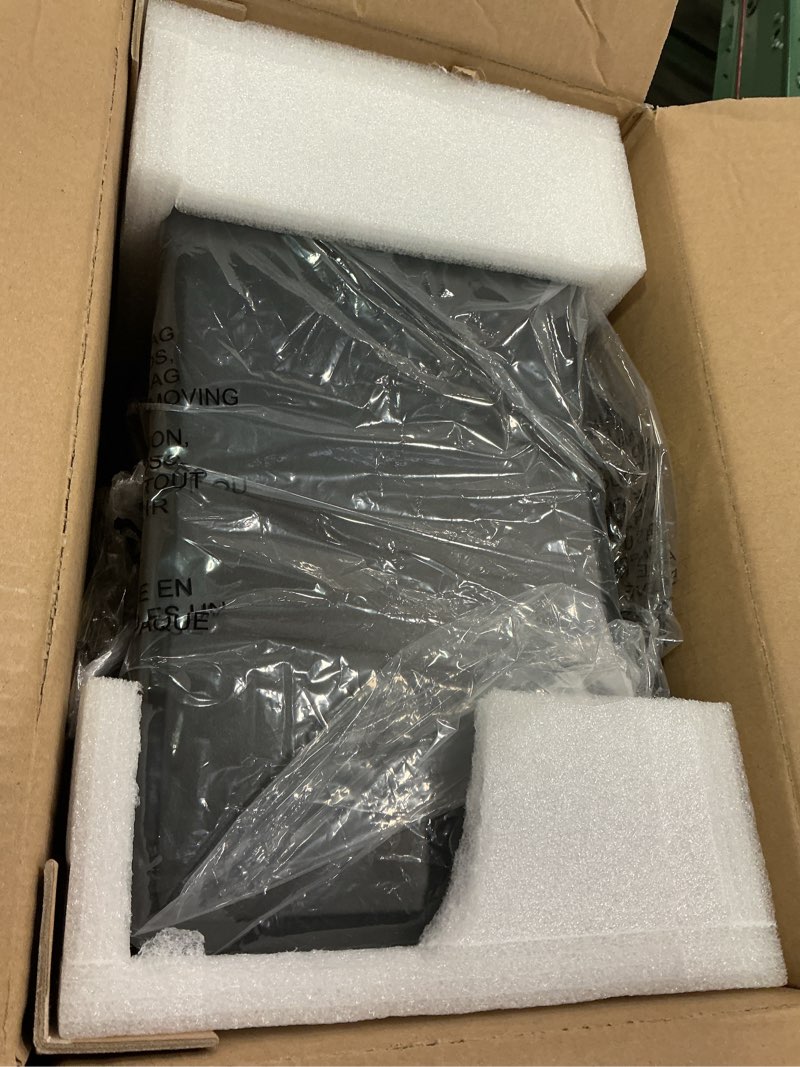 Condition photo showing Good Condition for Indoor Electric Space Heater ...14.5-in tabletop electric fireplace black finish 