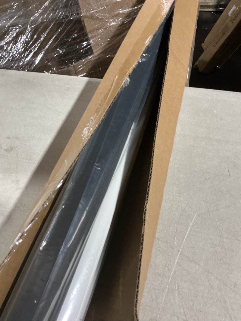 Condition photo showing Good Condition for lazblinds no tools no drill cordless 1" vinyl mini blinds, 100% blackout blinds for indoor windows, room darkening privacy window blinds and shades for interior, 31" w x 64" h, white white 31" w x 64" h