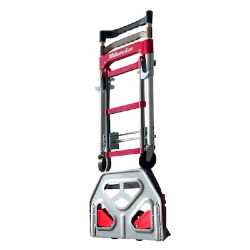 milwaukee 150-lb capacity 4 -wheel multiple colors/finishes aluminum convertible hand truck