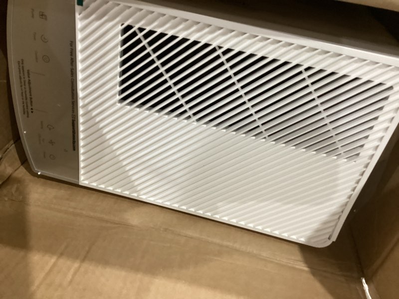 Condition photo showing As Is for aeocky 4500 sq.ft energy star most efficient 2025 dehumidifier with pump, max 80 pint/day smart compressor dehumidifier with drain hose, intelligent humidistat,for basement,bedroom,home,bathroom