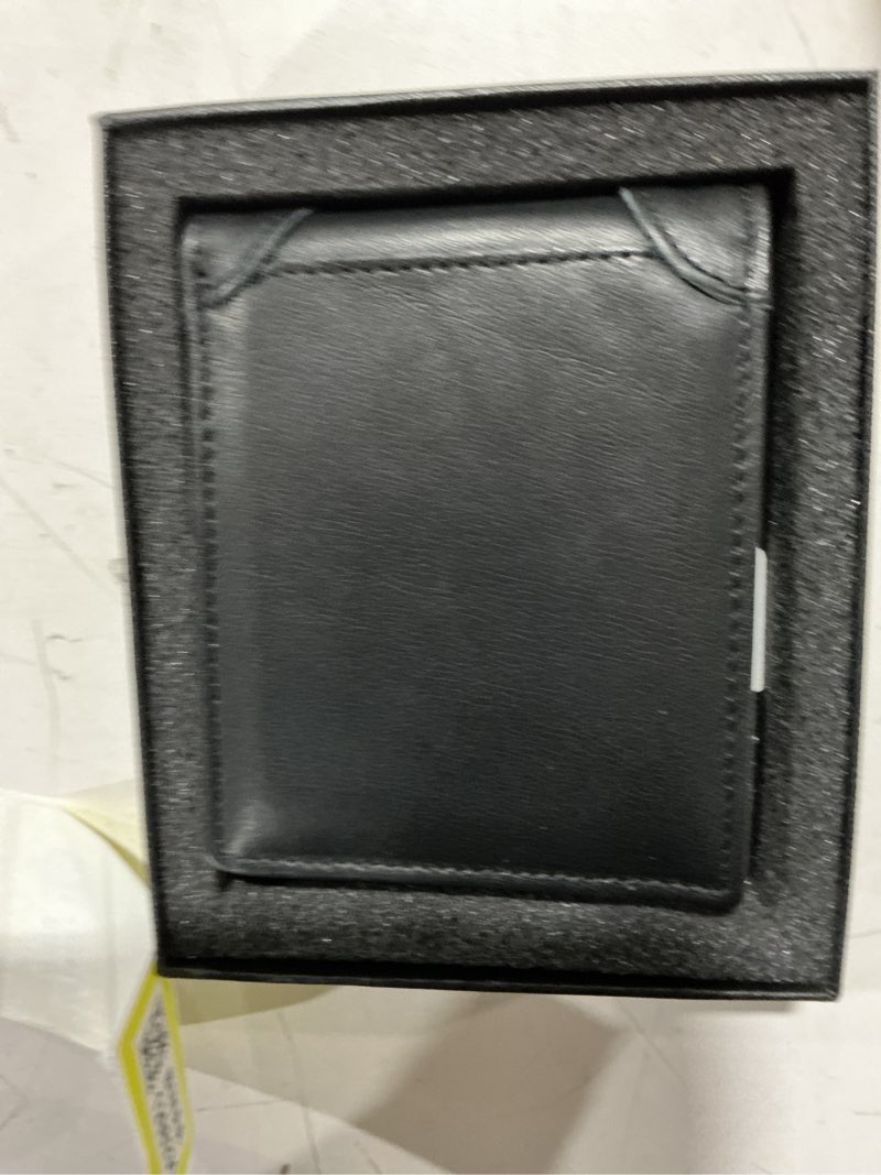 Condition photo showing Good Condition for Swallowmall Mens Wallet Rfid Blocking Leather Wallet for Men Bifold Wallets with Removable Card Hodler 2 ID Window 10 Card Slot Black-173