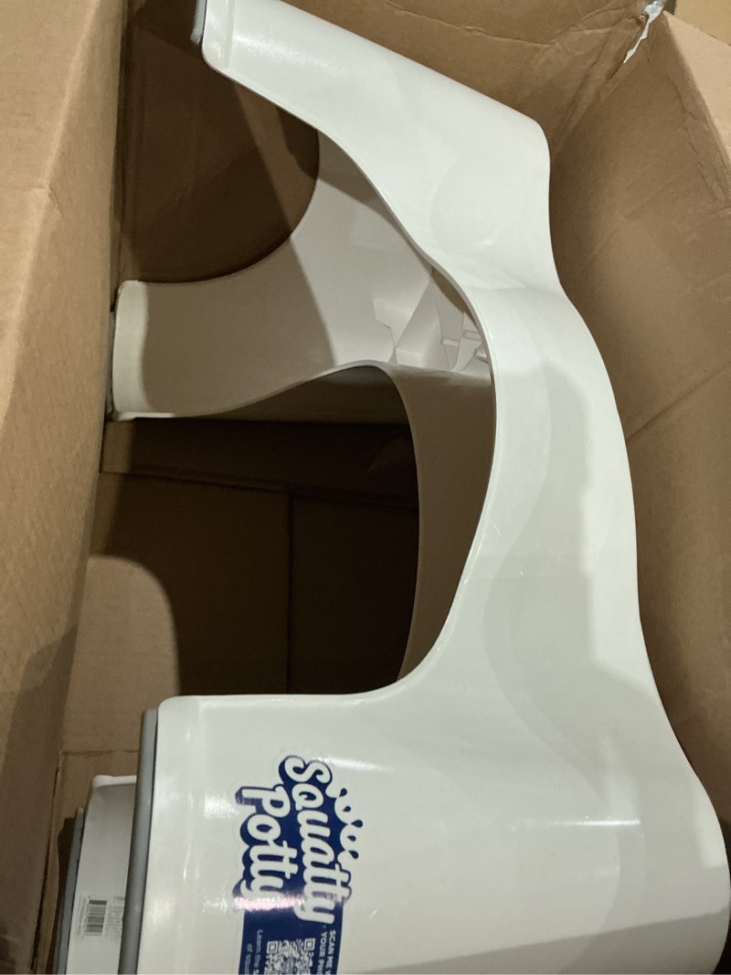 Condition photo showing Good Condition for squatty potty the original bathroom toilet stool height, white, 9 inch (pack of 1)