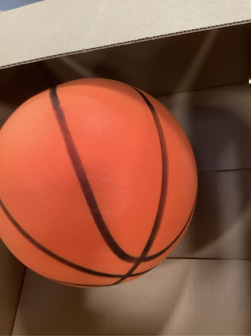Condition photo showing Good Condition for LGGbaodan Silent Basketball,2025 Dribble Dream High-Density Soft Foam Soundless Basketball Dribbling