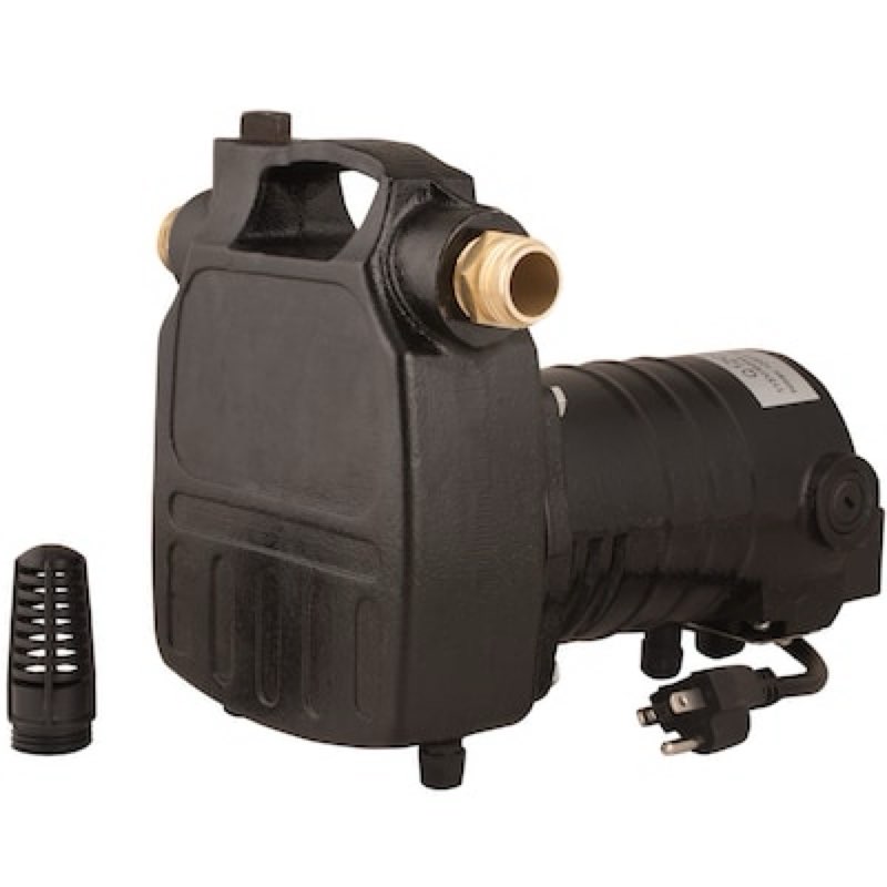 utilitech 1/2-hp 115 -volt 25-gallon cast iron electric utility pump
