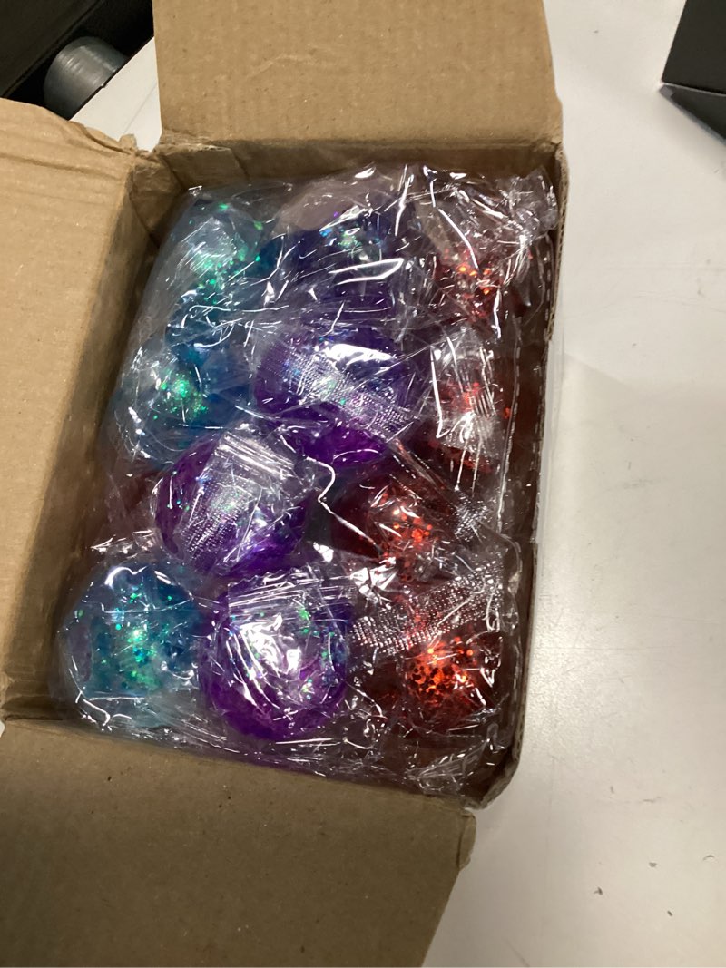 Condition photo showing Good Condition for 24 Pack Valentine Day Gifts for Kids Classroom Valentines Day Cards with Fidget Stress Balls for Kids School Stretchy Balls Squeeze Toys Valentines for Class Exchange Gifts Party Favors Style C