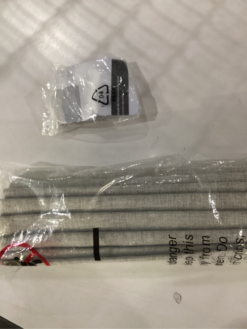 Condition photo showing New/Like New for LazBlinds No Drill Roman Shades for Windows, Cordless Blackout Window Shades with UV Protection, Polyester Fabric for Bedroom & Living Room, 20" W x 64" H, Beige Blackout - Faux Linen - Beige 20"W x 64"H