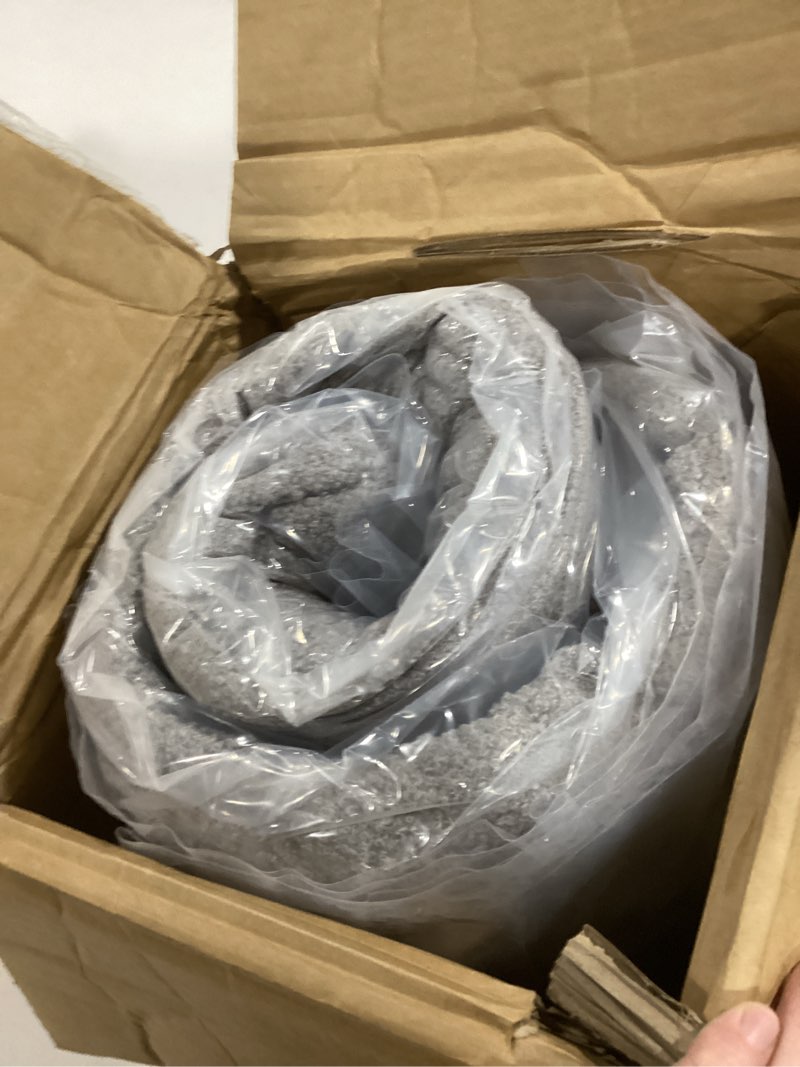 Condition photo showing New/Like New for Bean Bag Chair for Adults, Oversized Loveseat Fireside Chair Comfy Lazy Floor Sofa, 2 Seater Lazy Sofa Couch Memory Foam Bean Bag for Living Room, Bedroom Apartment Office (Grey) Grey Loveseat