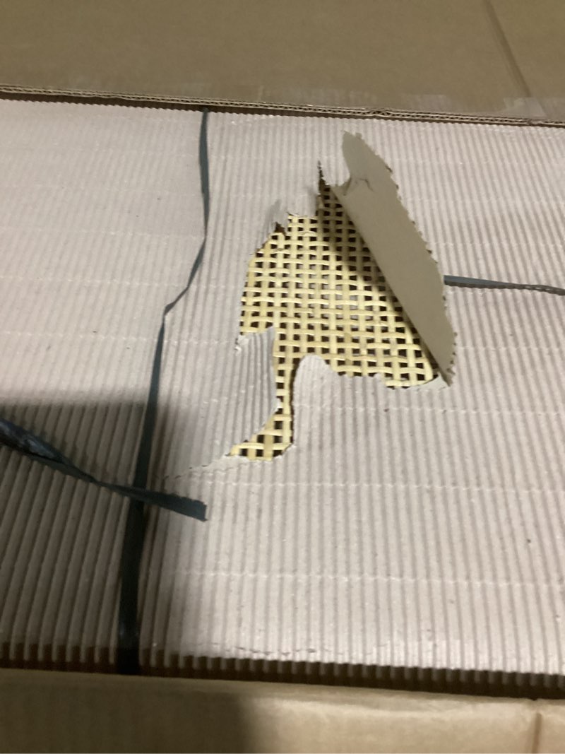 Condition photo showing Good Condition for bali & pari Kalimantan Light Honey Rattan and Mahogany Wood Coffee Table