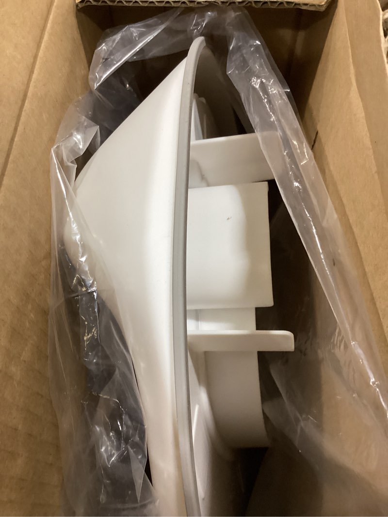 Condition photo showing As Is for Potty Training Toilet Seat, Toddler Toilet Seat Attachment with Safety Handles, Detachable Soft Cushion, Anti-Slip Design and Splash Guard, Baby Potty Seats for Kids, Boys and Girls (Grey)