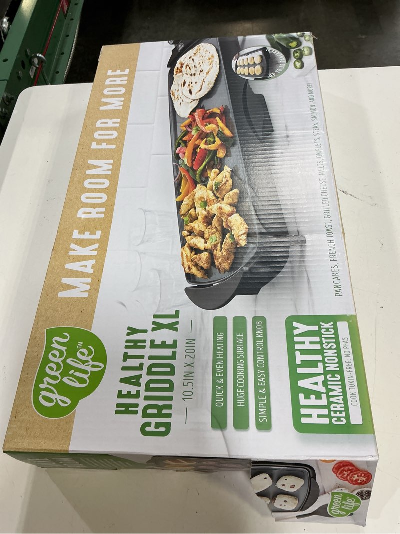 Condition photo showing New/Like New for healthy griddle xl