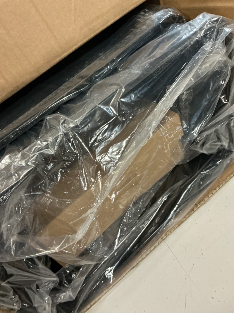 Condition photo showing Good Condition for gisafai 4 pack 35 quart plastic trash can, under canbinet waste bin, 9 gallons slim trash bin for kitchen bathroom office under sink pull out cabinet, black