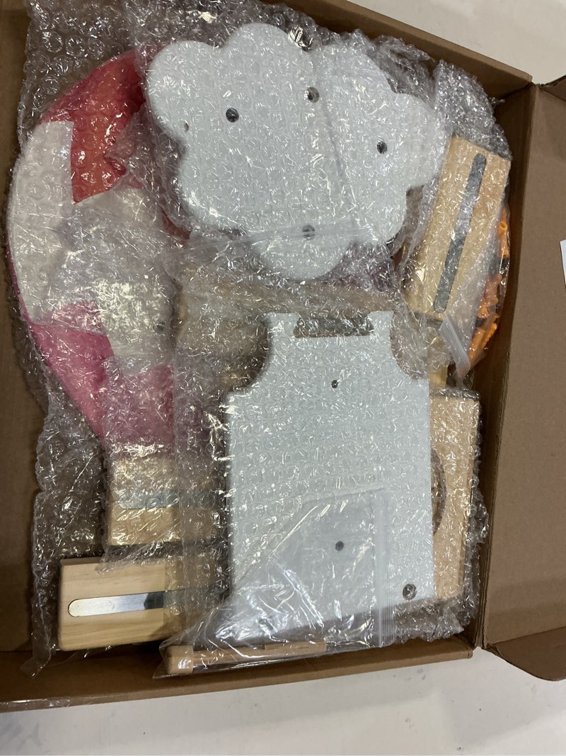 Condition photo showing Good Condition for for Toniebox 2 and Toniebox 1 Tonie Shelf Wall Mounted Set of 4 (Balloons and 3 Cloud),Tonies Figures Tonies Storage,Magnetic Wooden Floating Shelves Compatible with Tonie box Player Character colorful-balloons